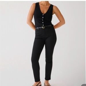 J. Crew Curvy NWT vintage slim straight jean black - 29